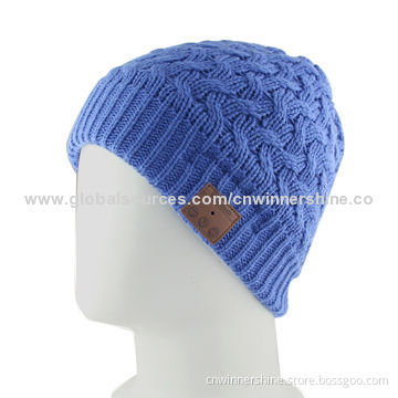 Bluetooth Beanie with Audio Headphone Function and 60 Hours Standby